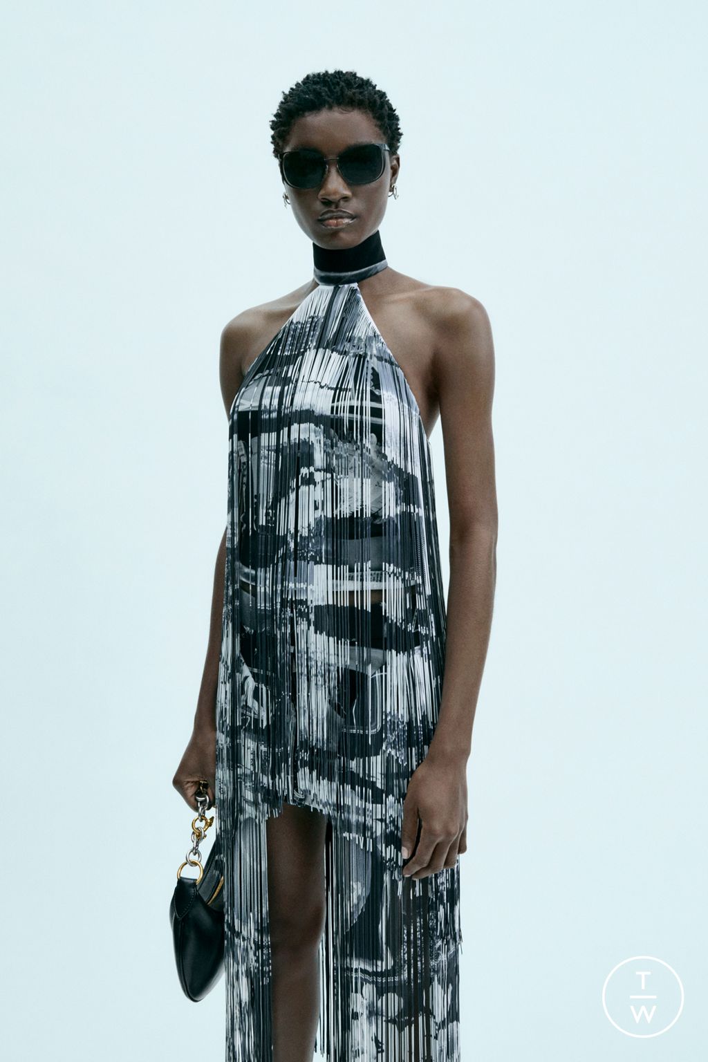 Fashion Week Paris Resort 2024 look 27 from the Off-White collection womenswear