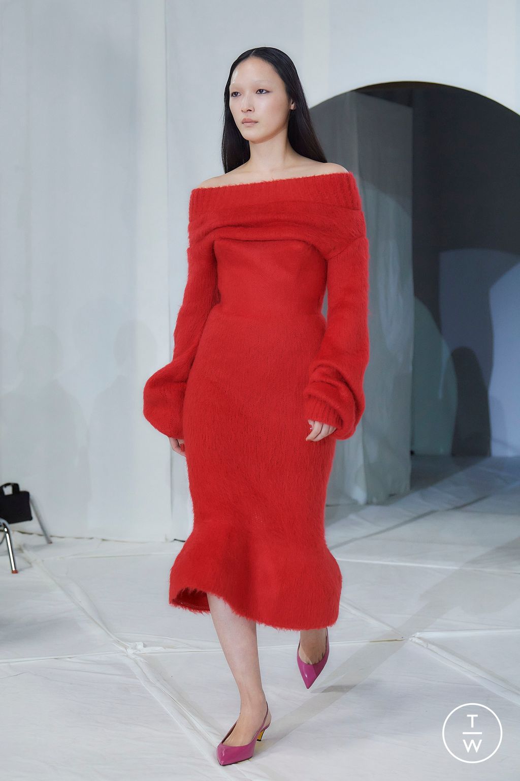 Fashion Week Milan Fall/Winter 2023 look 27 from the Marni collection 女装
