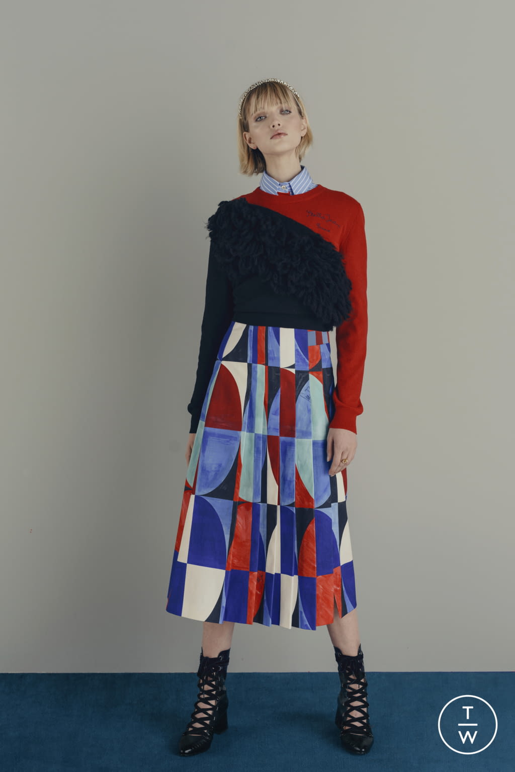 Fashion Week Milan Pre-Fall 2019 look 27 de la collection Stella Jean womenswear