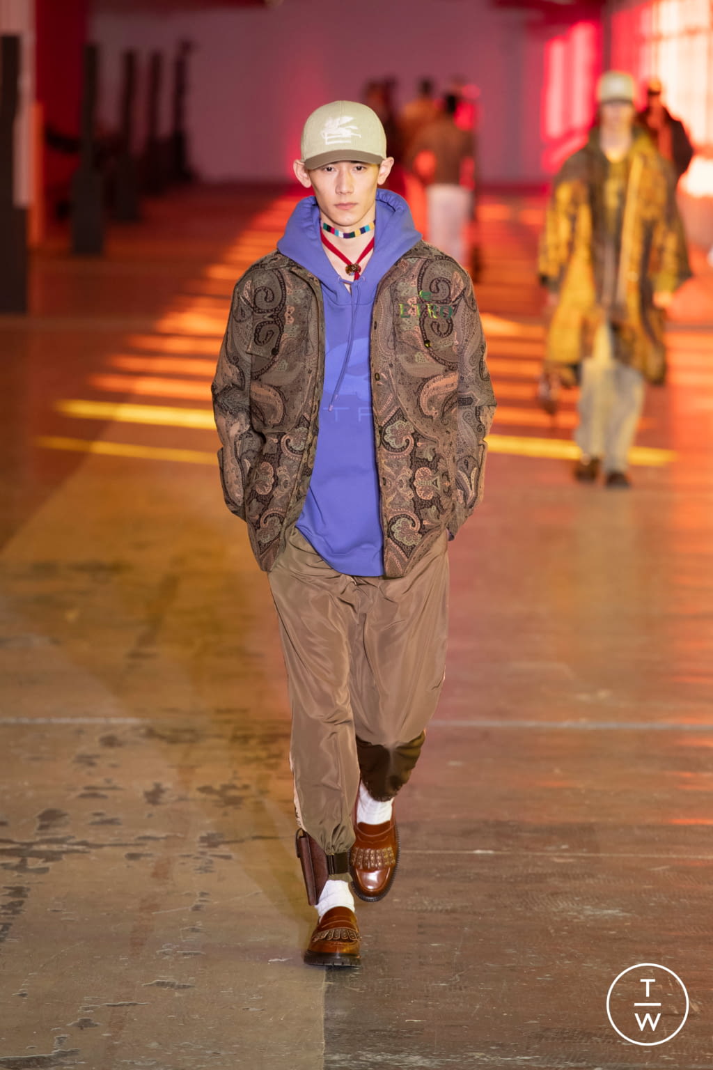 Fashion Week Milan Fall/Winter 2021 look 27 from the Etro collection menswear