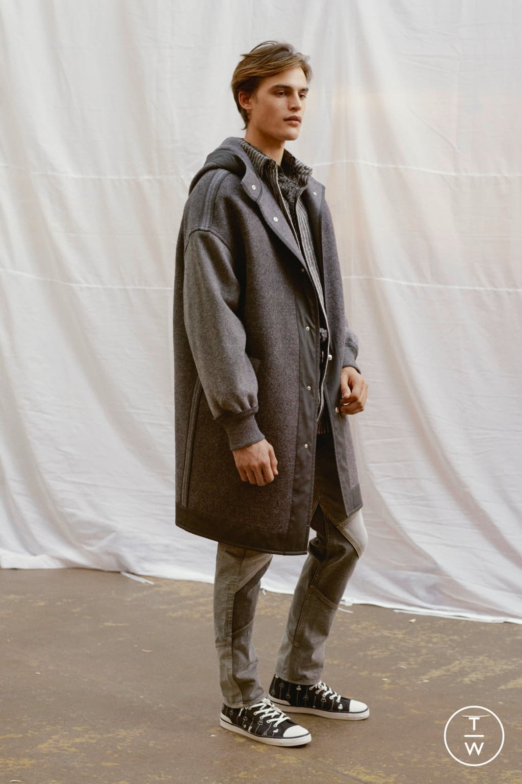 Fashion Week Paris Fall/Winter 2019 look 27 from the Isabel Marant collection 男装