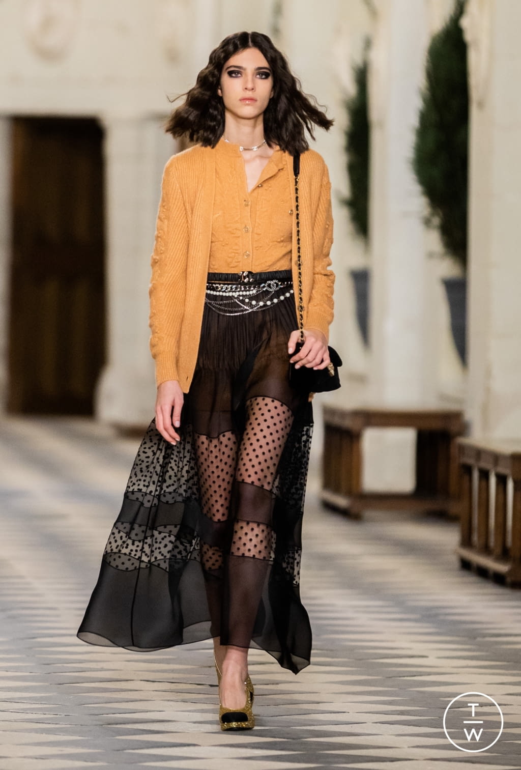 Fashion Week Paris Pre-Fall 2021 look 27 de la collection Chanel womenswear