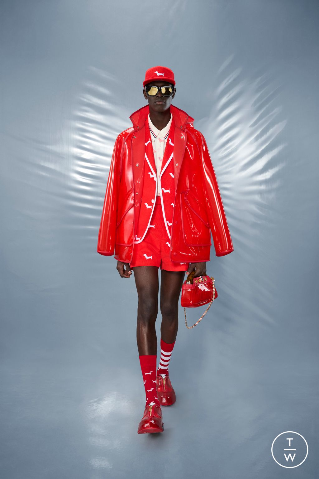 Fashion Week New York Resort 2025 look 29 from the Thom Browne collection 男装