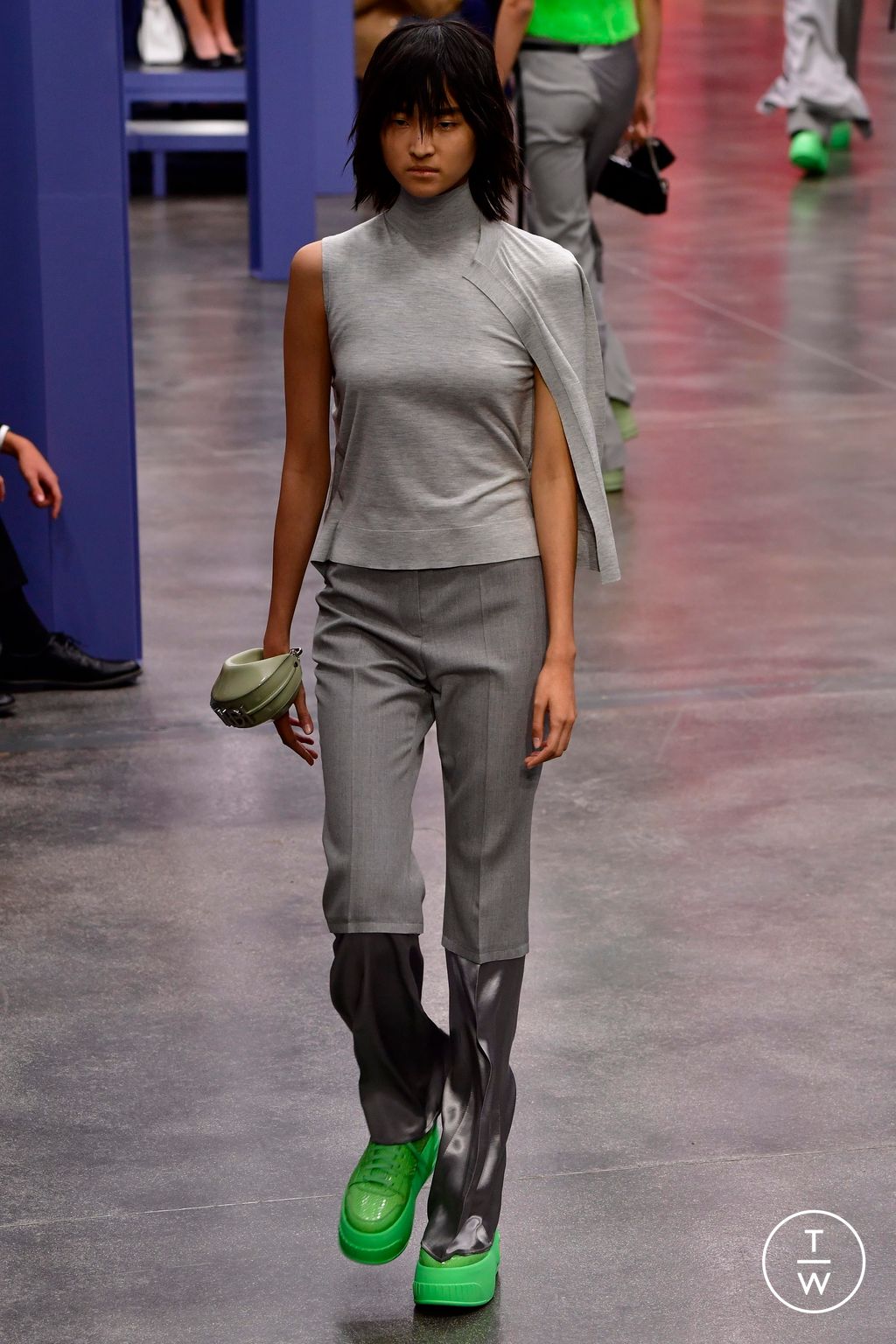 Fashion Week Milan Spring/Summer 2023 look 35 from the Fendi collection womenswear