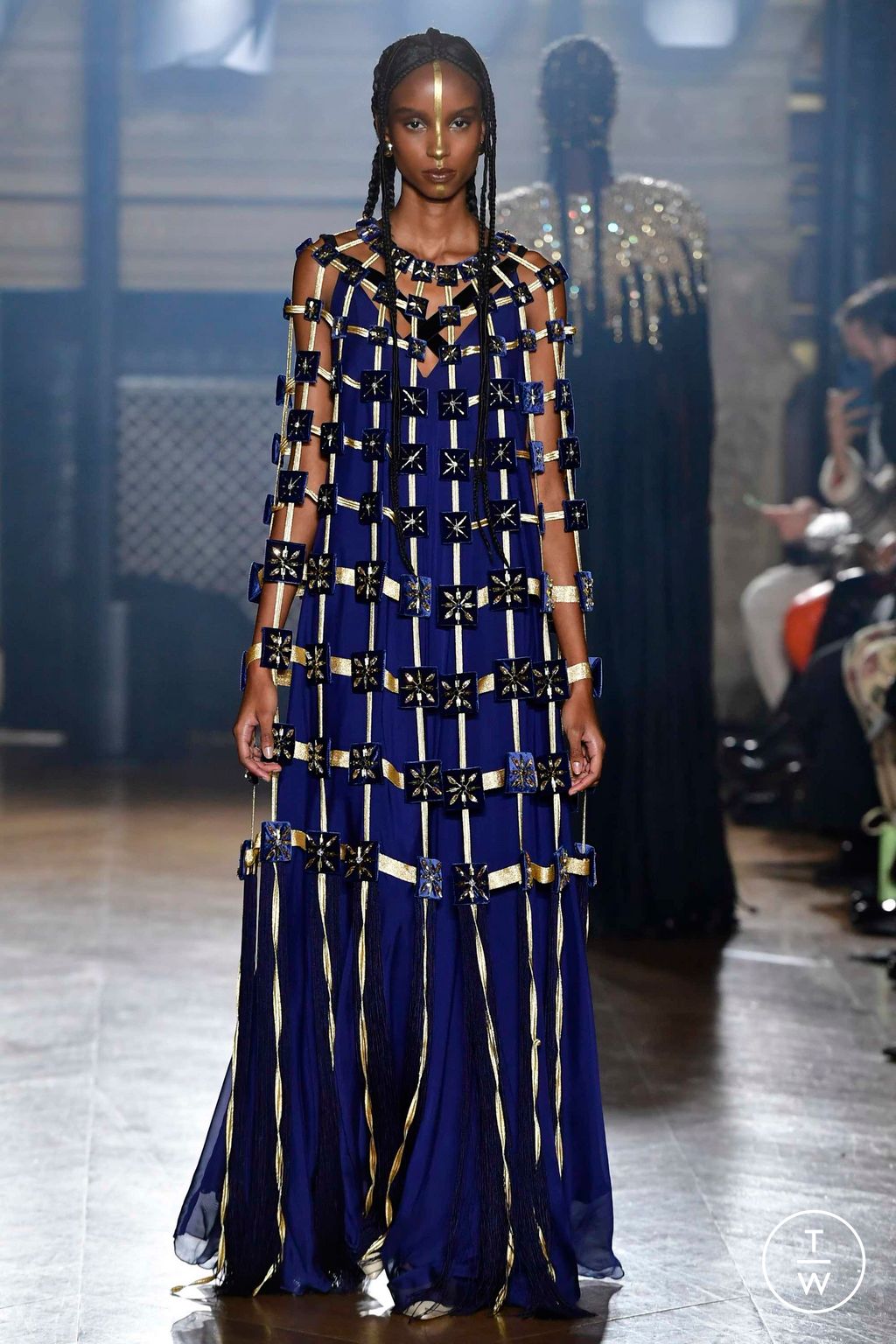 Fashion Week Paris Spring/Summer 2023 look 18 from the Maison Sara Chraibi collection couture