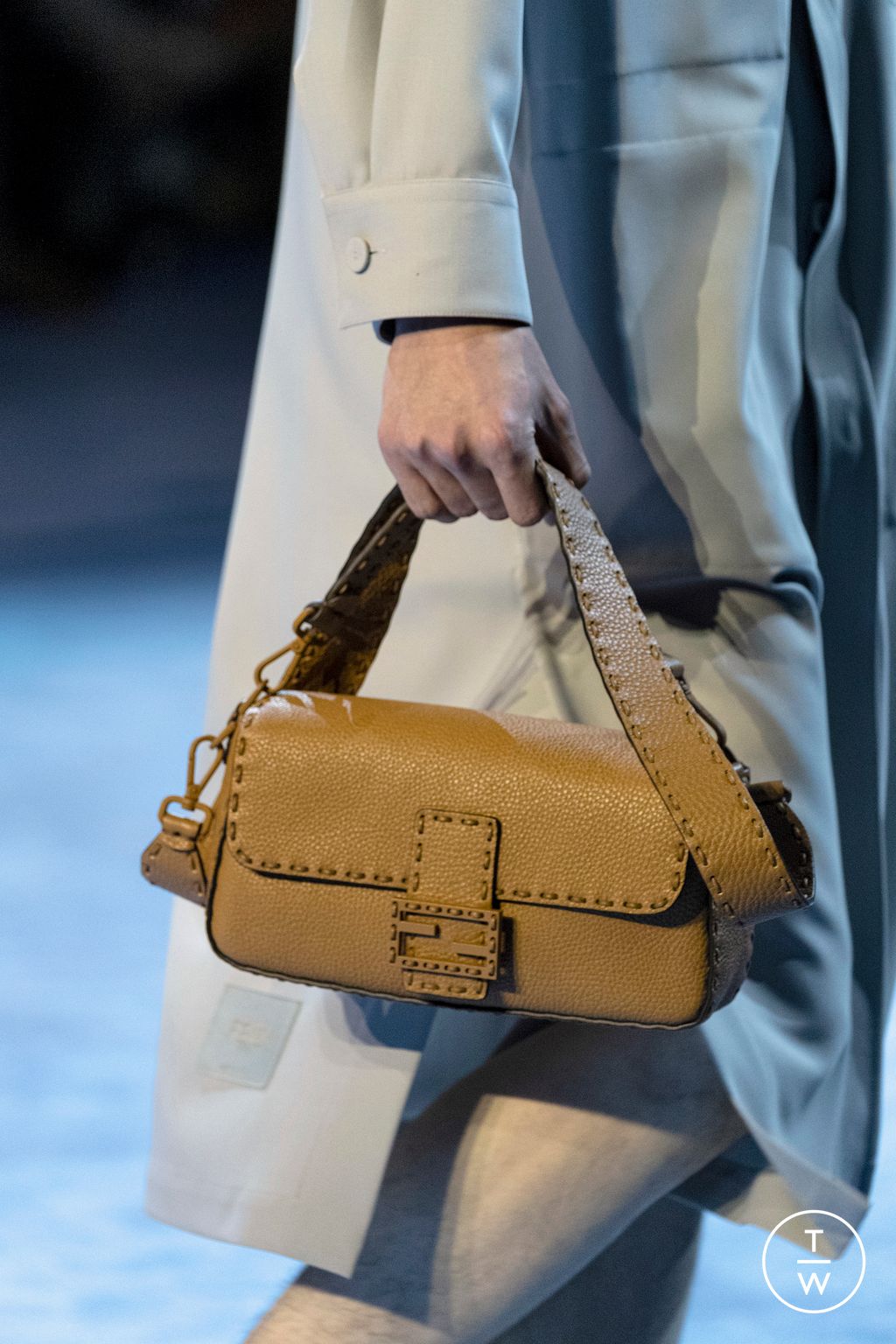 Fashion Week Milan Spring/Summer 2023 look 23 from the Fendi collection menswear accessories