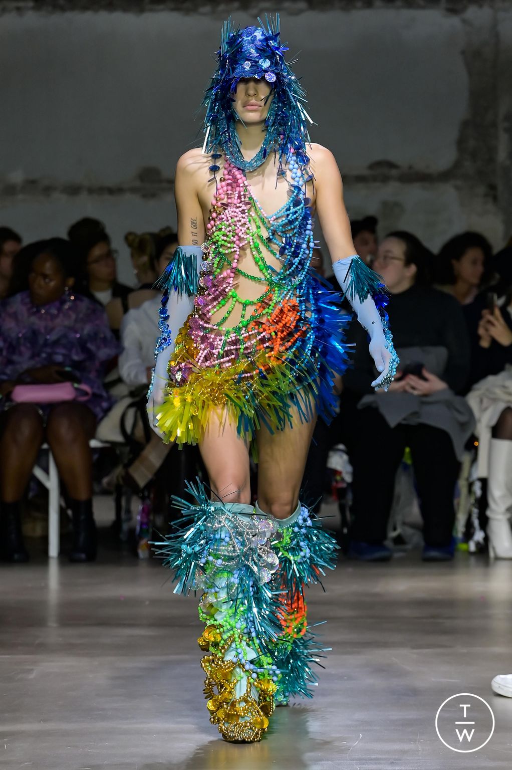 Fashion Week Paris Spring/Summer 2023 look 28 from the Germanier collection 女装
