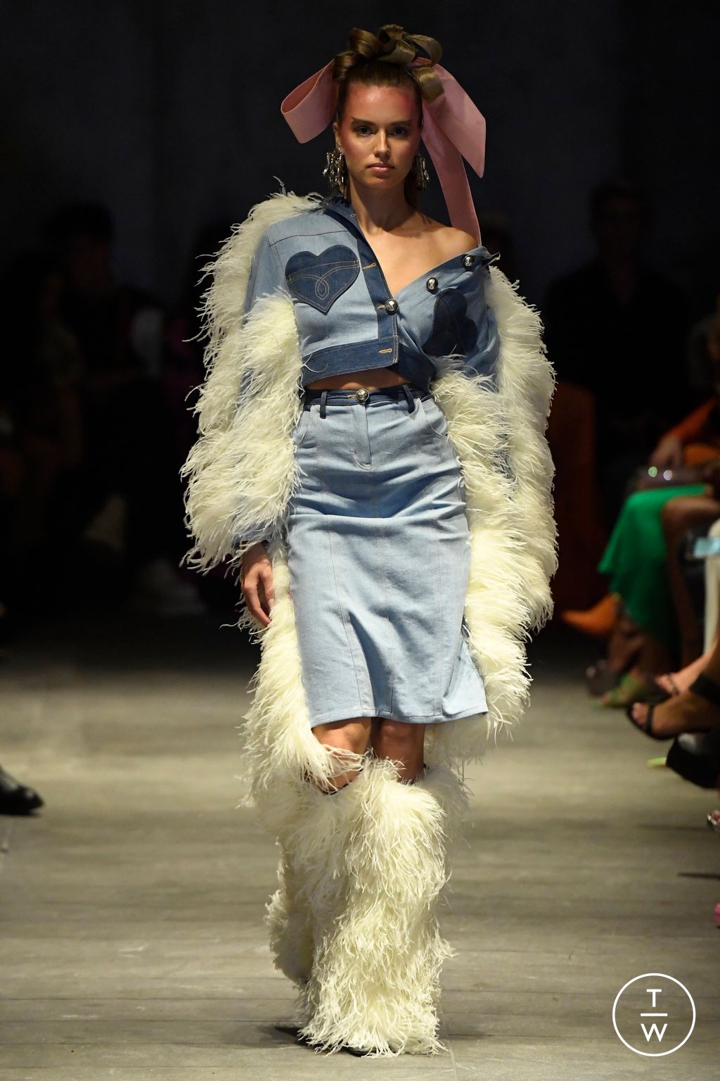 Fashion Week New York Spring/Summer 2023 look 35 from the Christian Cowan collection womenswear