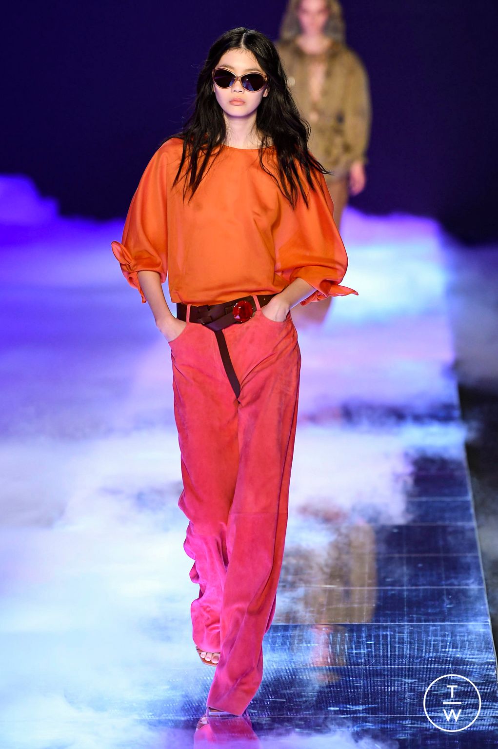 Fashion Week Milan Spring/Summer 2023 look 12 from the Alberta Ferretti collection womenswear