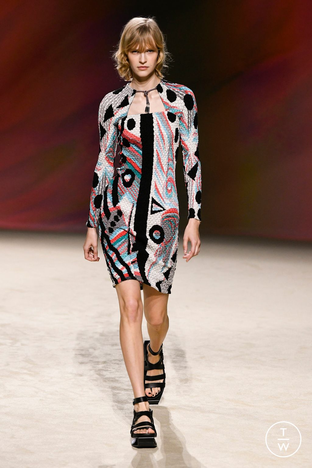 Fashion Week Paris Spring/Summer 2023 look 50 from the Hermès collection 女装