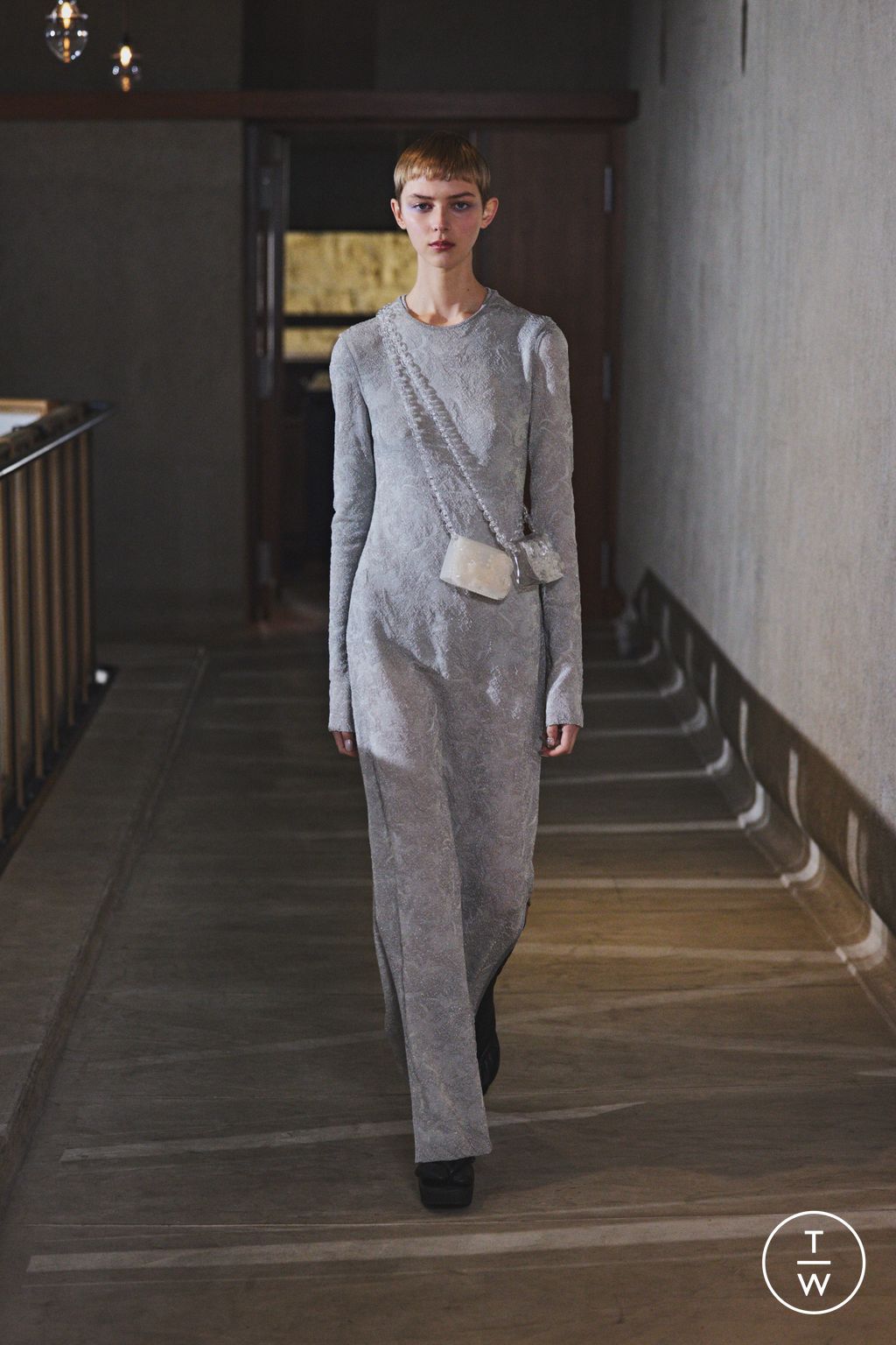 Fashion Week Paris Spring/Summer 2026 look 27 from the Mame Kurogouchi collection womenswear