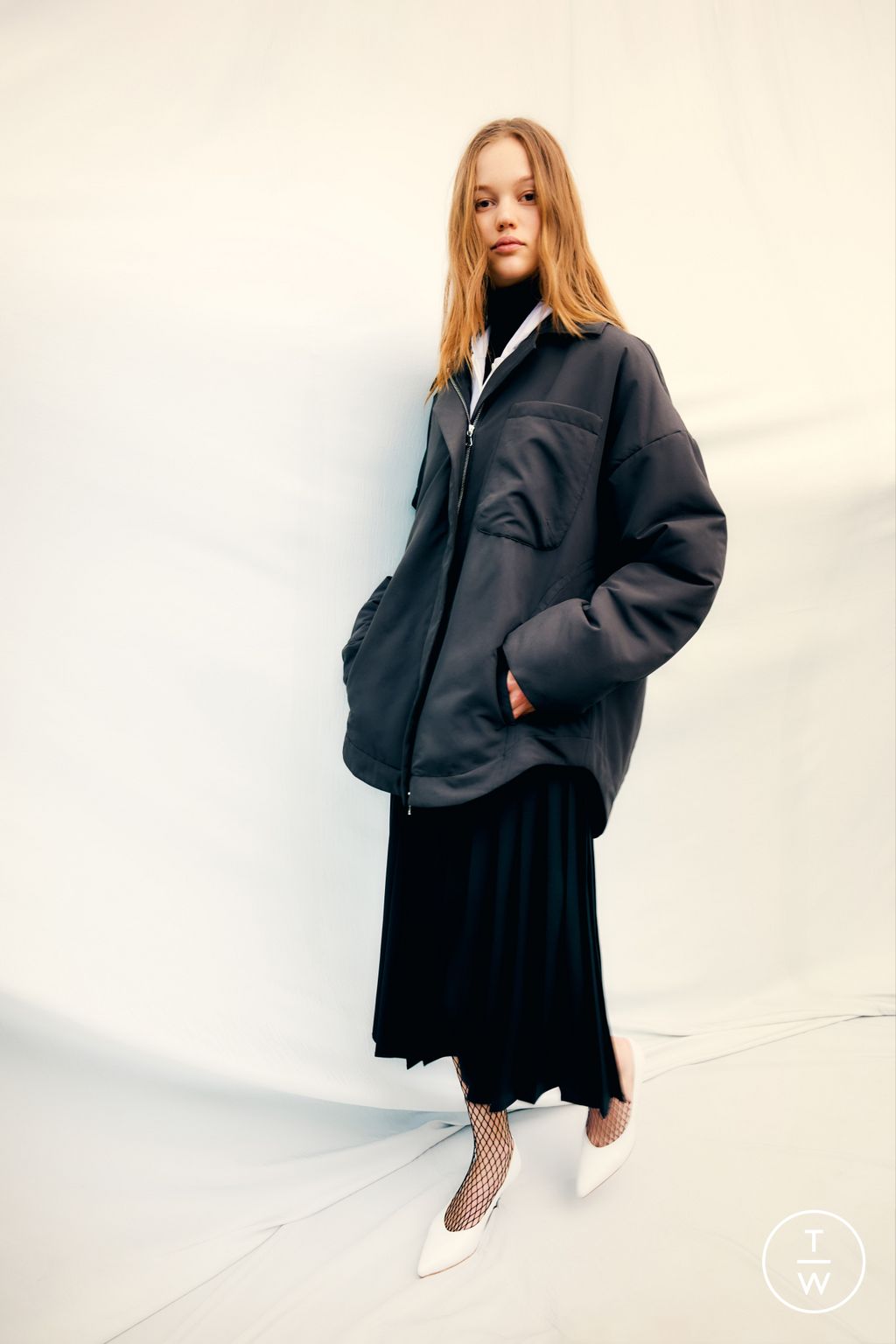 Fashion Week New York Resort 2025 look 13 from the Tibi collection womenswear