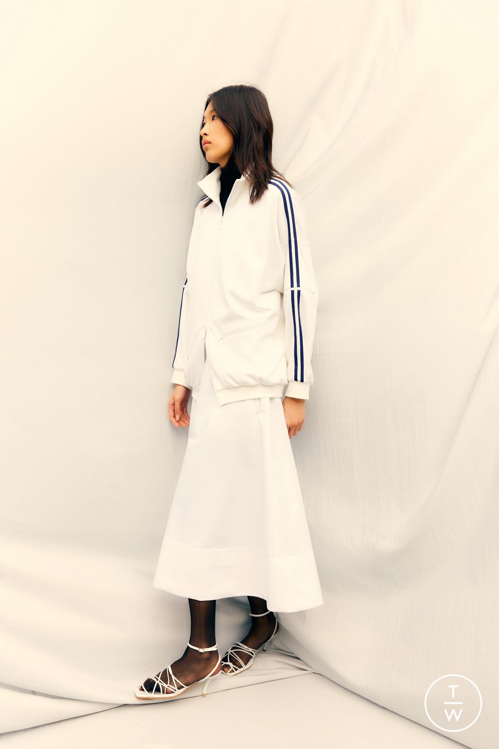 Fashion Week New York Resort 2025 look 16 from the Tibi collection womenswear