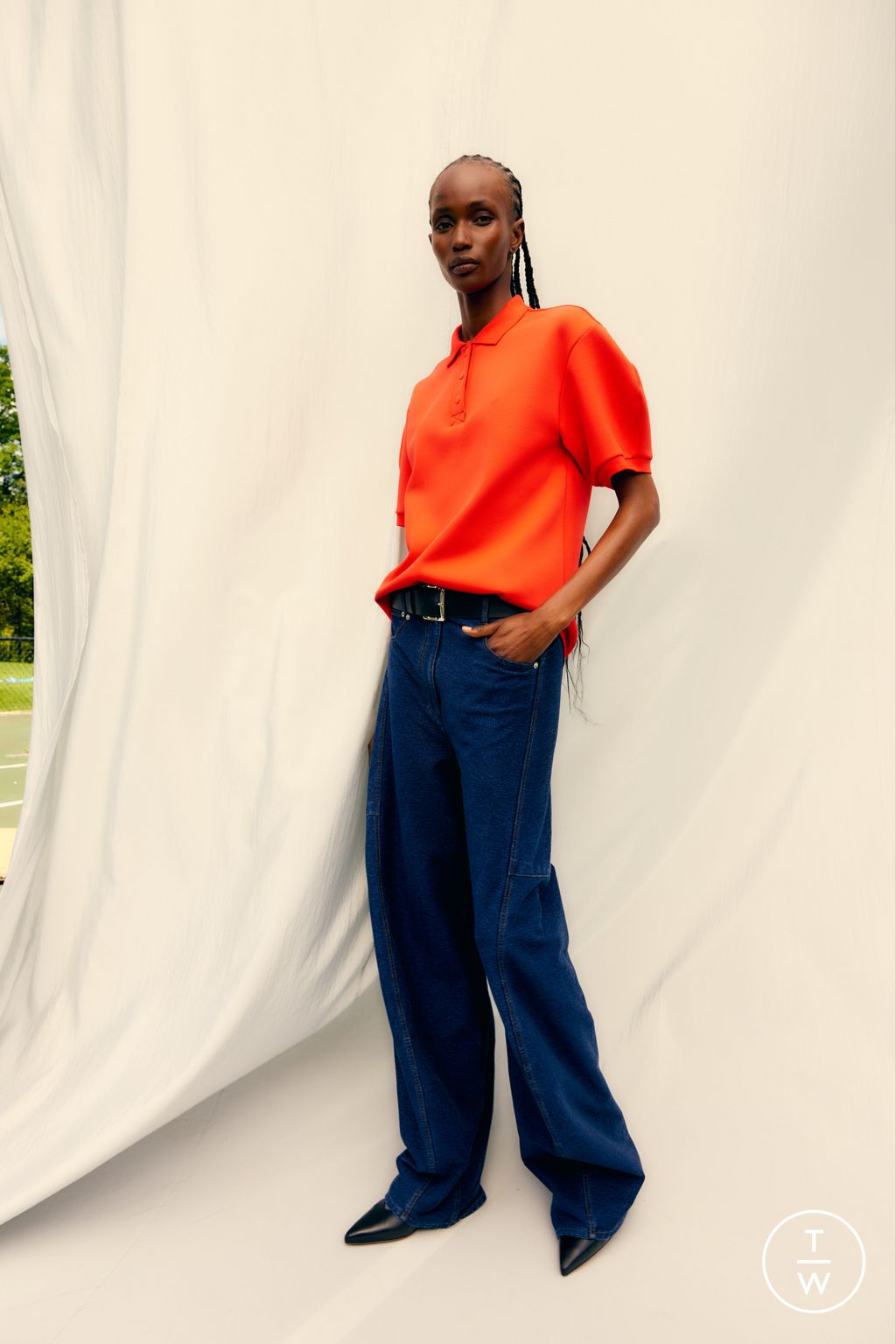 Fashion Week New York Resort 2025 look 23 from the Tibi collection womenswear