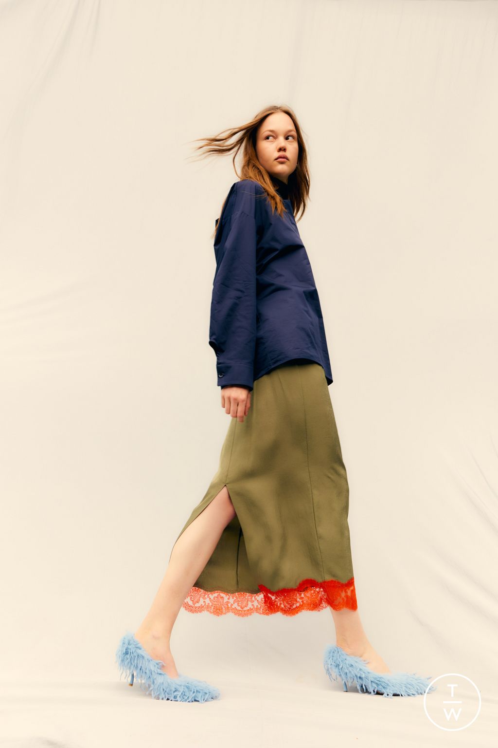 Fashion Week New York Resort 2025 look 25 from the Tibi collection womenswear