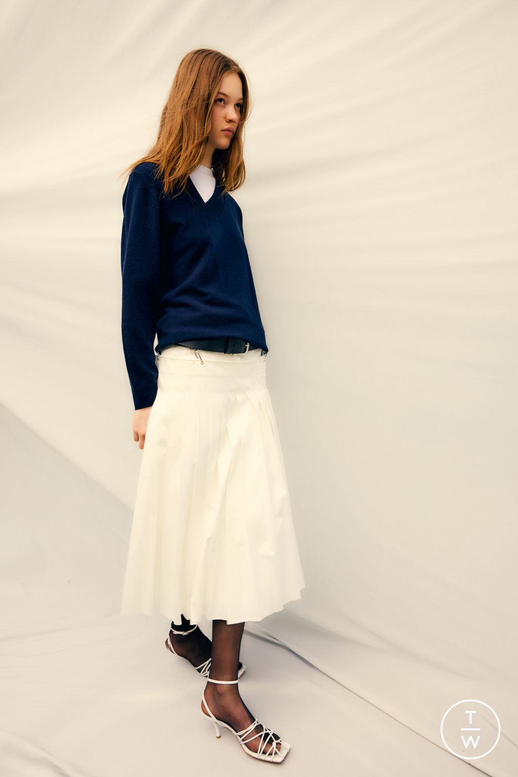 Fashion Week New York Resort 2025 look 4 from the Tibi collection womenswear