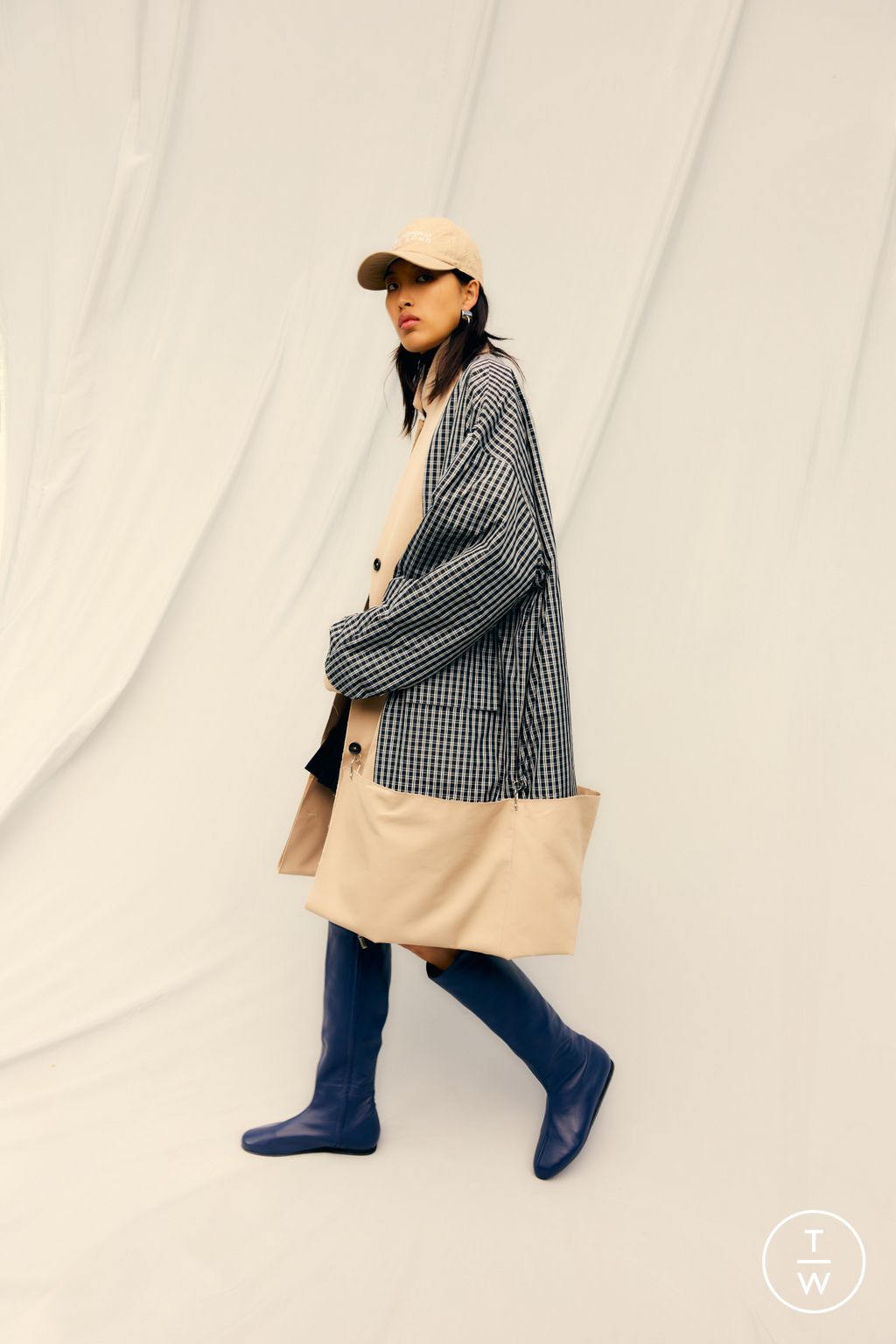 Fashion Week New York Resort 2025 look 5 de la collection Tibi womenswear