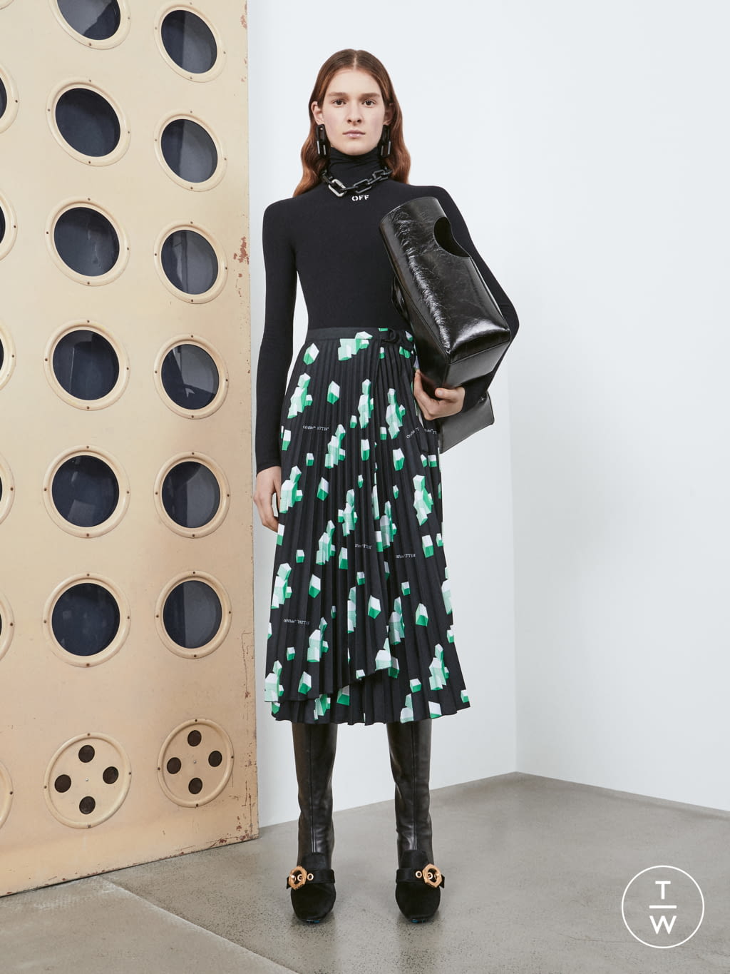 Fashion Week Paris Pre-Fall 2020 look 28 from the Off-White collection womenswear