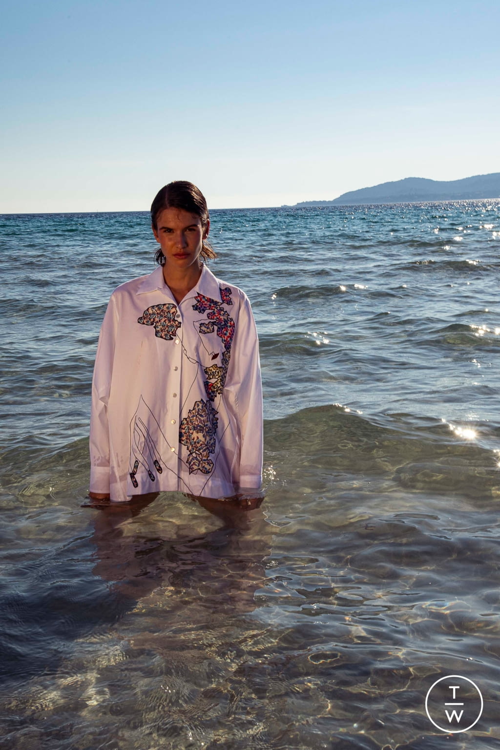 Fashion Week Milan Resort 2022 look 28 from the Antonio Marras collection womenswear