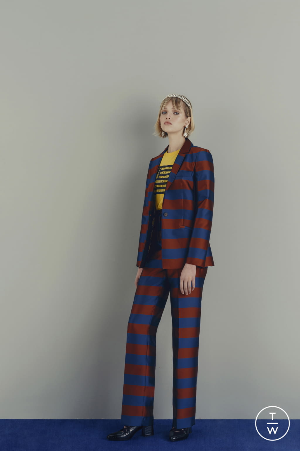 Fashion Week Milan Pre-Fall 2019 look 28 from the Stella Jean collection womenswear