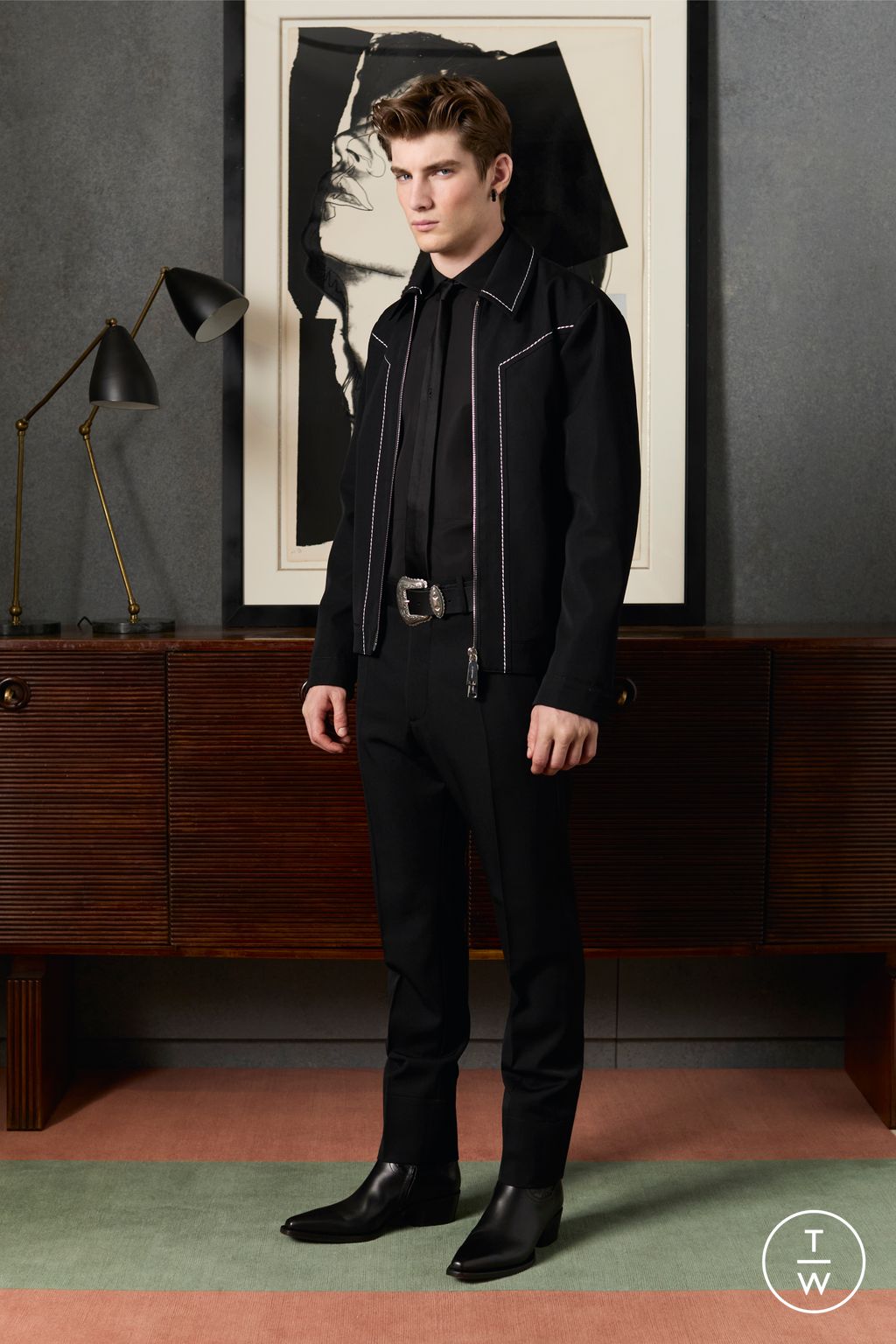 Fashion Week Milan Resort 2025 look 28 from the Dsquared2 collection menswear