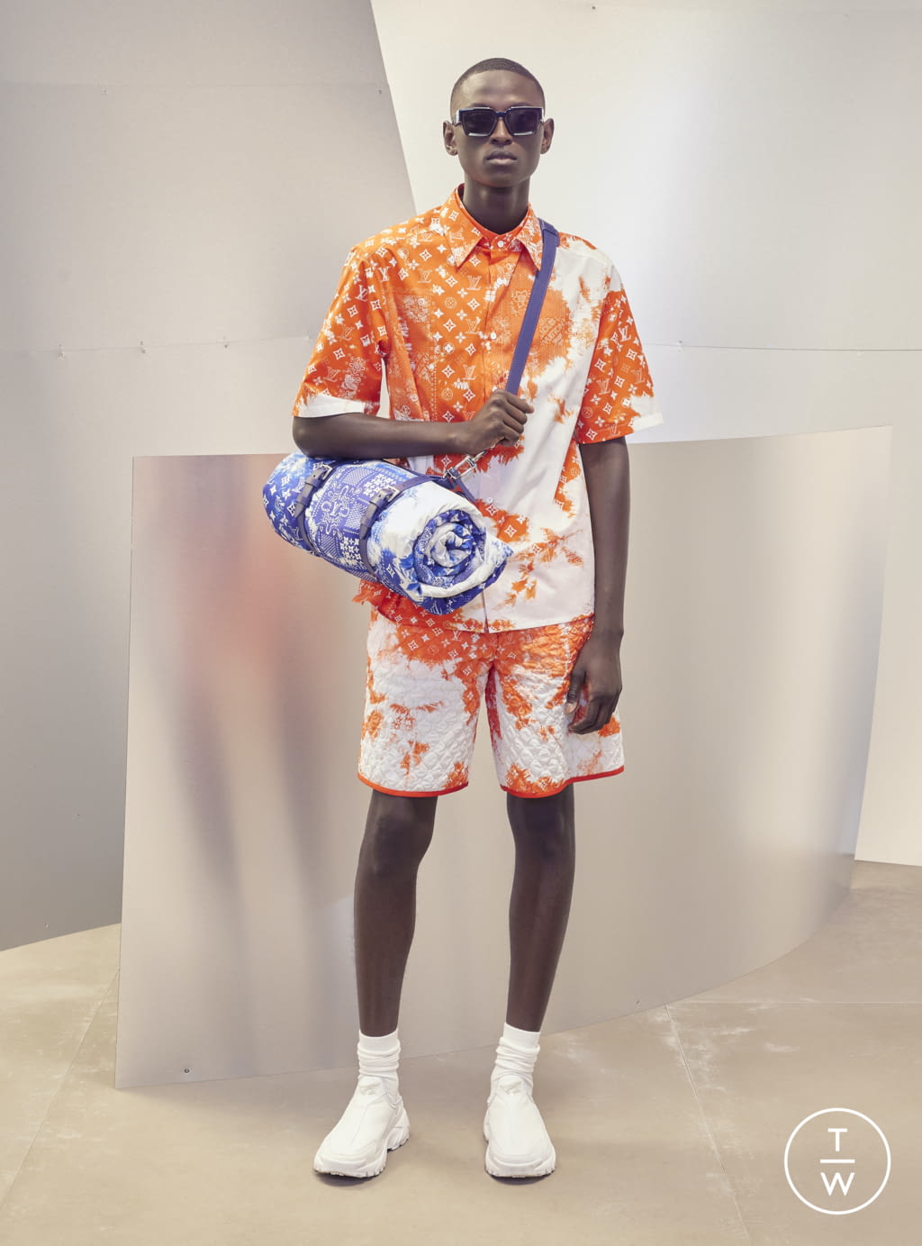 Fashion Week Paris Pre-Fall 2022 look 58 de la collection Louis Vuitton menswear