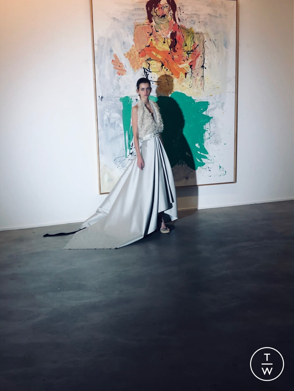 Fashion Week Paris Spring/Summer 2021 look 29 from the Aelis collection couture