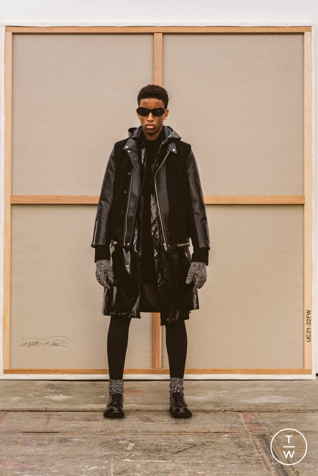 Fashion Week Paris Fall/Winter 2021 look 28 from the Undercover collection menswear