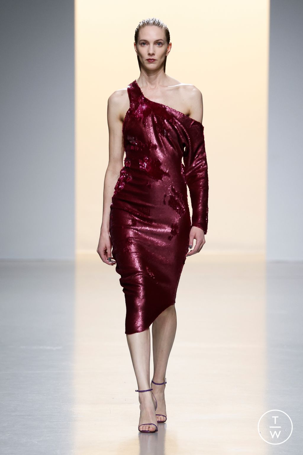 Fashion Week Paris Fall/Winter 2024 look 28 from the Atlein collection womenswear