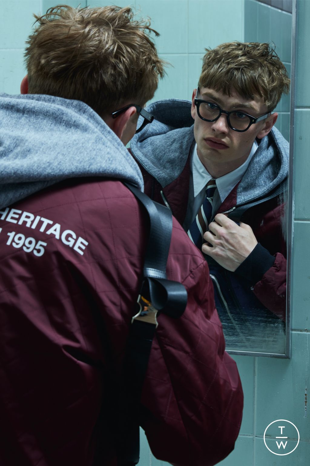 Fashion Week Milan Resort 2026 look 28 from the Dsquared2 collection menswear