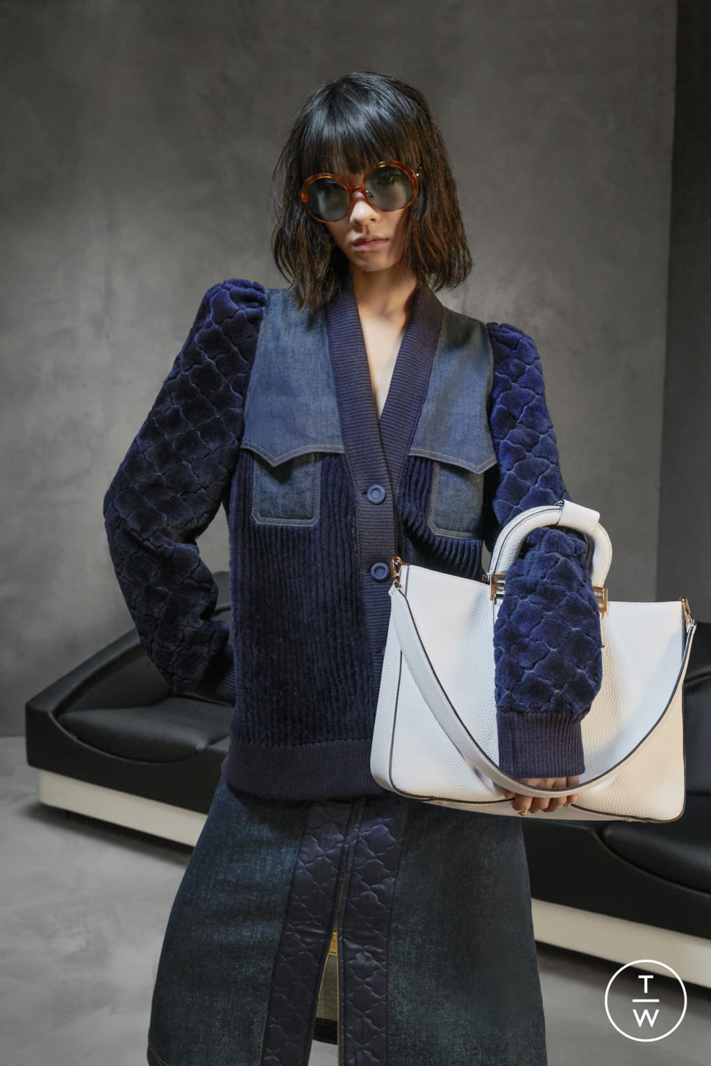 Fashion Week Milan Pre-Fall 2020 look 28 from the Fendi collection 女装