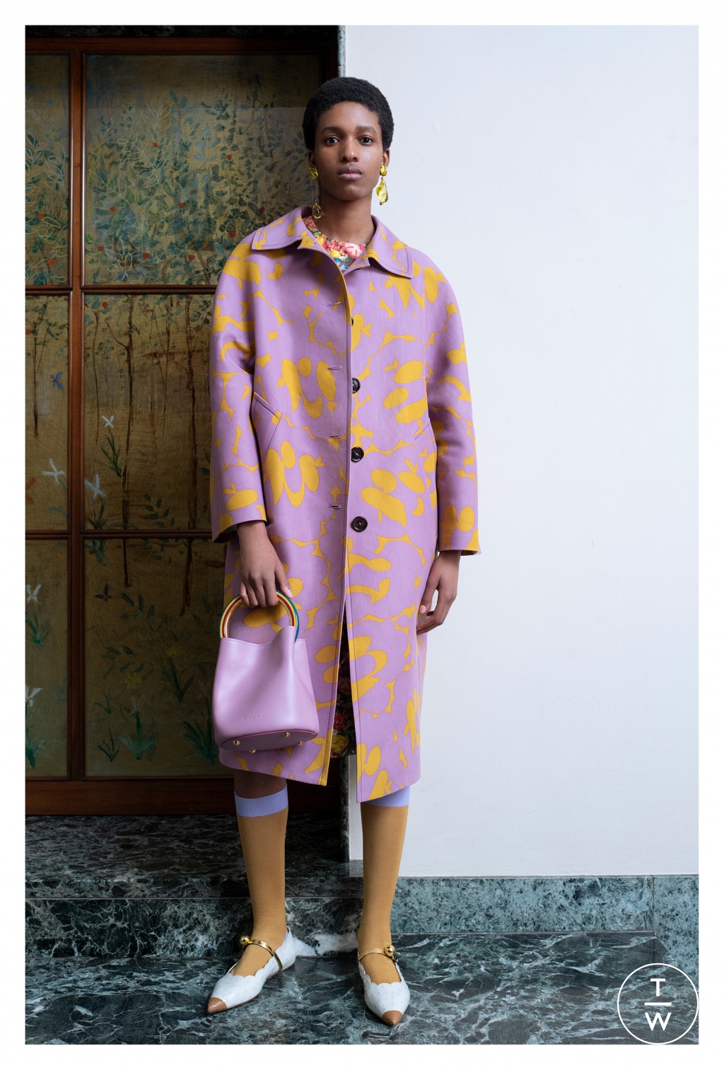 Fashion Week Milan Resort 2019 look 28 from the Marni collection 女装