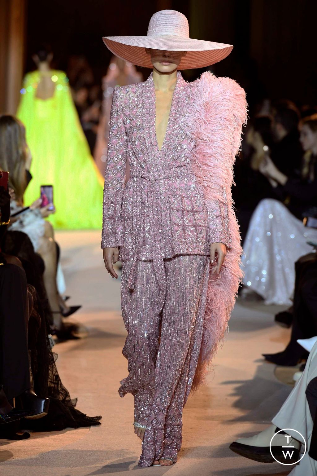 Fashion Week Paris Spring/Summer 2023 look 28 from the Zuhair Murad collection couture