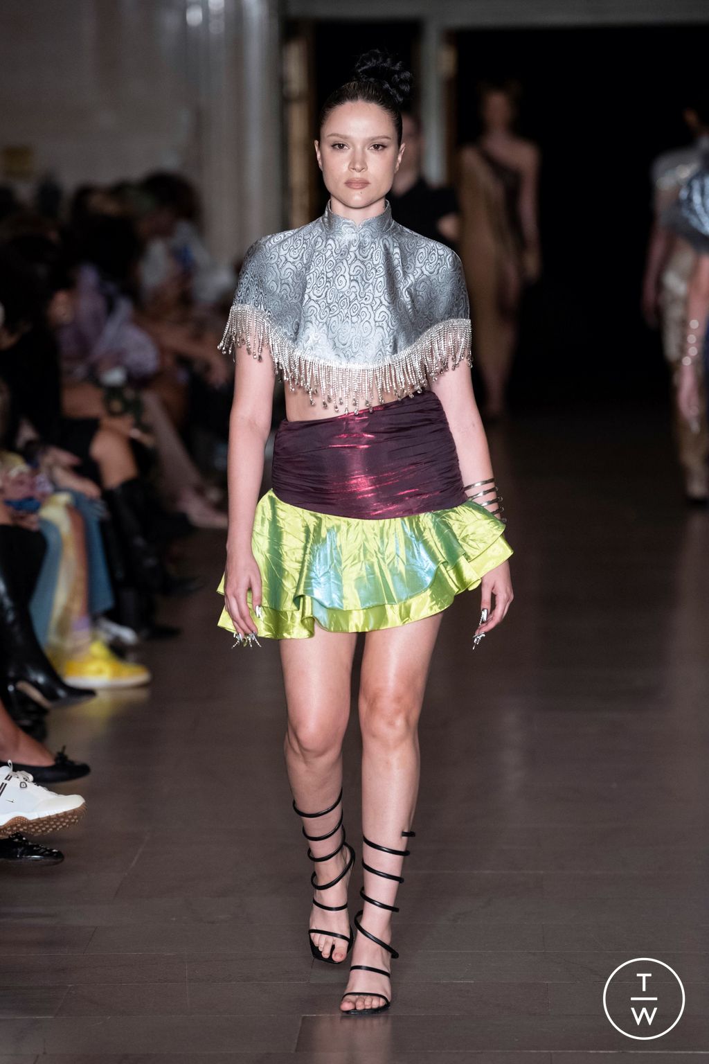 Fashion Week New York Spring/Summer 2023 look 24 from the Kim Shui collection womenswear