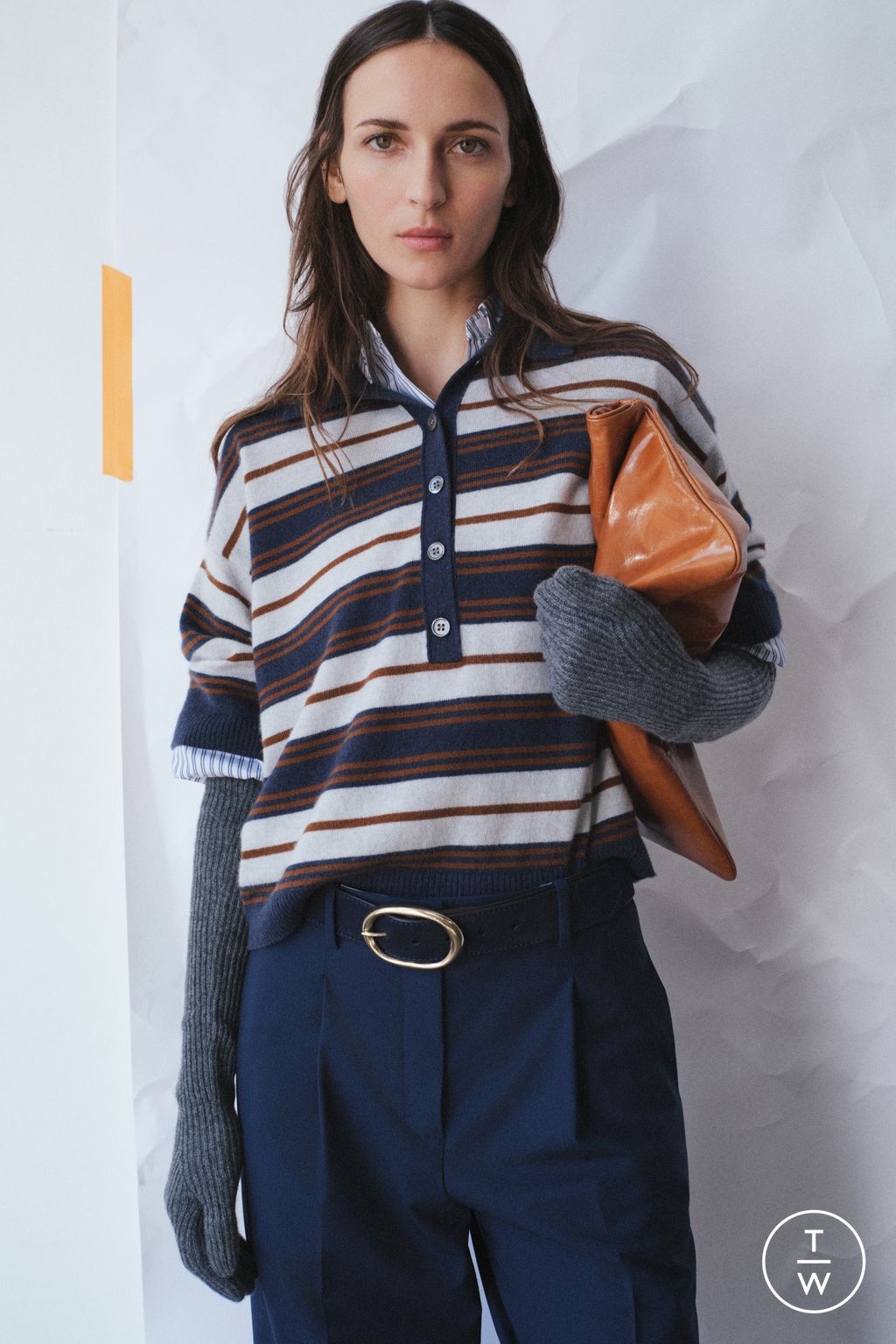 Fashion Week New York Pre-Fall 2026 look 1 from the TWP collection 女装