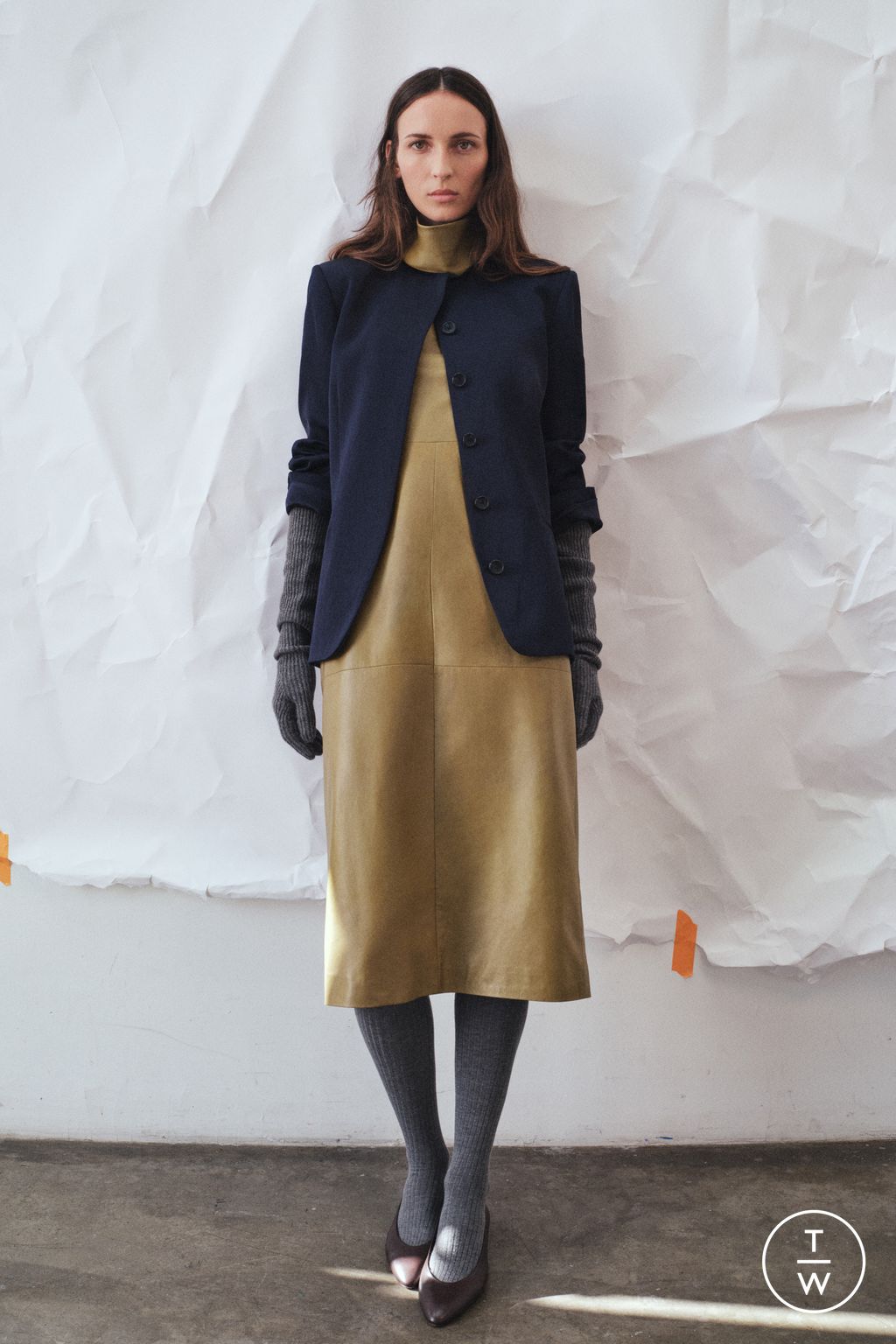 Fashion Week New York Pre-Fall 2026 look 11 from the TWP collection 女装