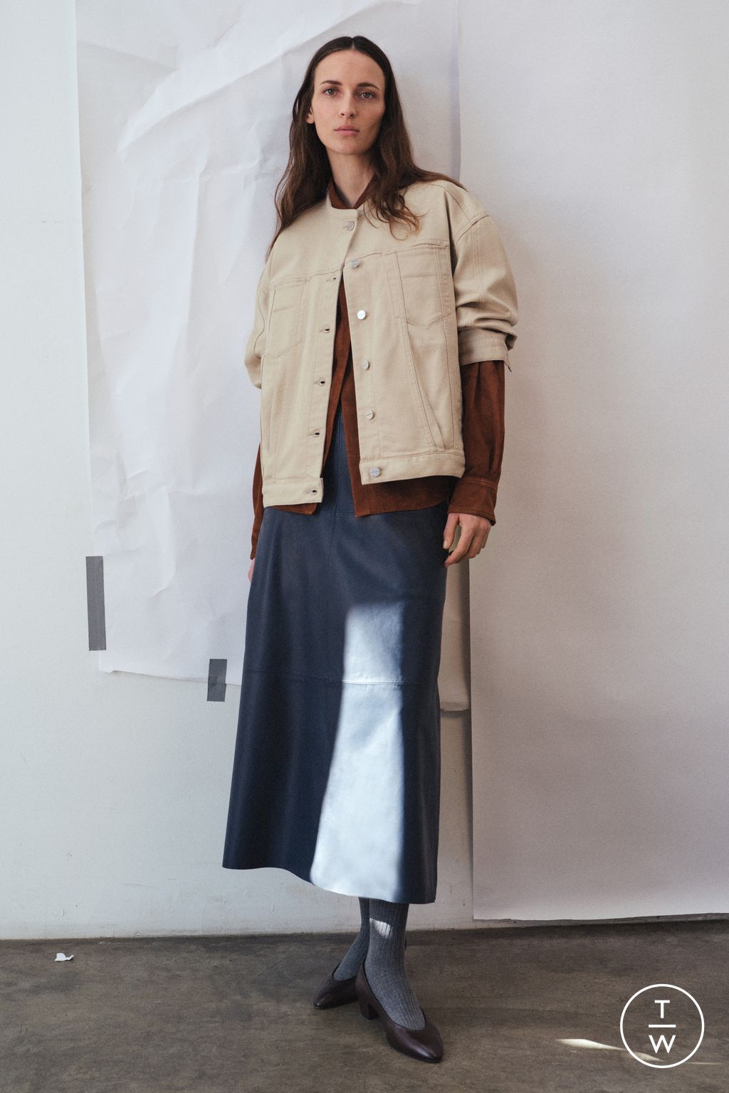 Fashion Week New York Pre-Fall 2026 look 13 from the TWP collection womenswear