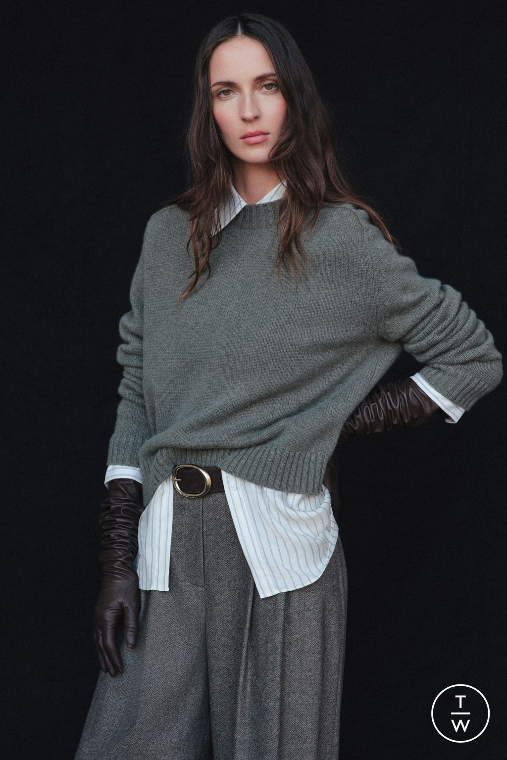 Fashion Week New York Pre-Fall 2026 look 8 from the TWP collection 女装