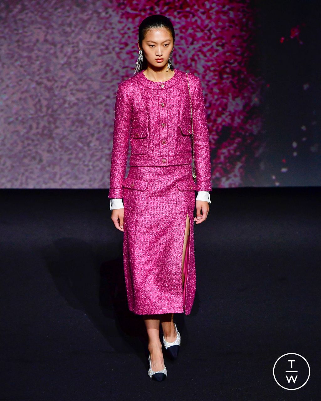 Fashion Week Paris Spring/Summer 2023 look 40 from the Chanel collection 女装