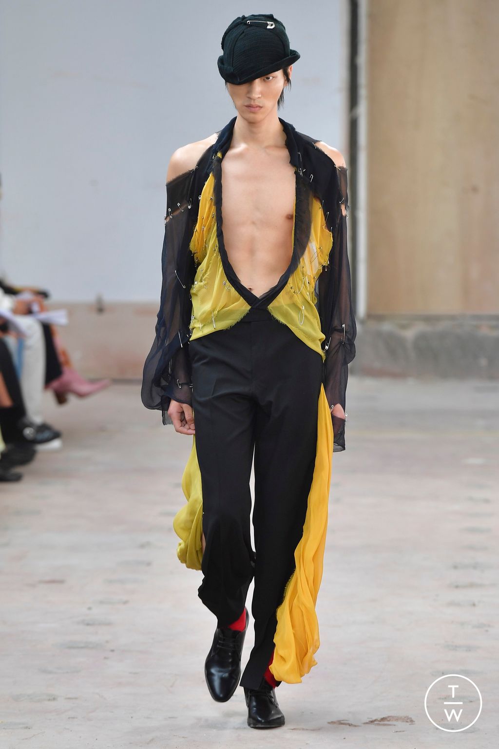 Fashion Week London Spring/Summer 2023 look 13 from the Fashion East collection womenswear