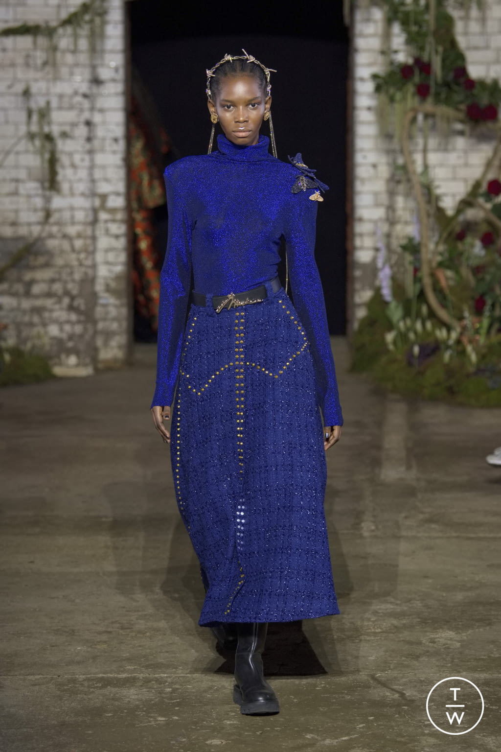 Fashion Week London Fall/Winter 2022 look 29 from the MITHRIDATE collection womenswear