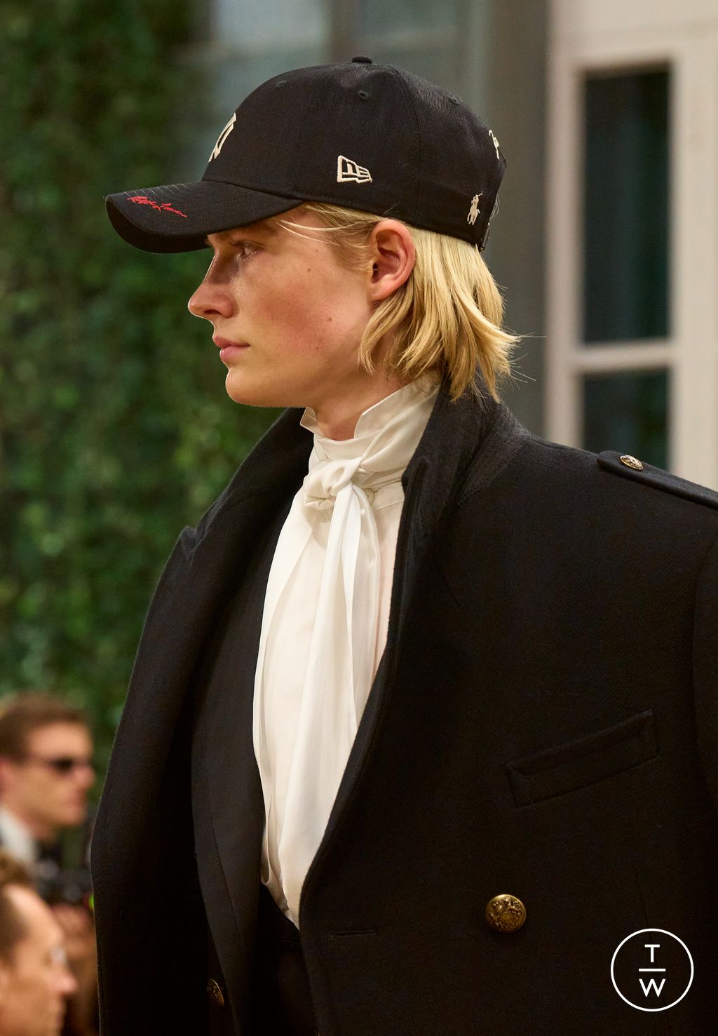 Fashion Week Milan Fall/Winter 2026 look 30 from the Polo Ralph Lauren collection menswear accessories