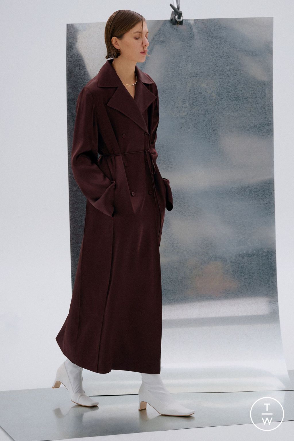Fashion Week New York Pre-Fall 2023 look 21 from the Bevza collection womenswear