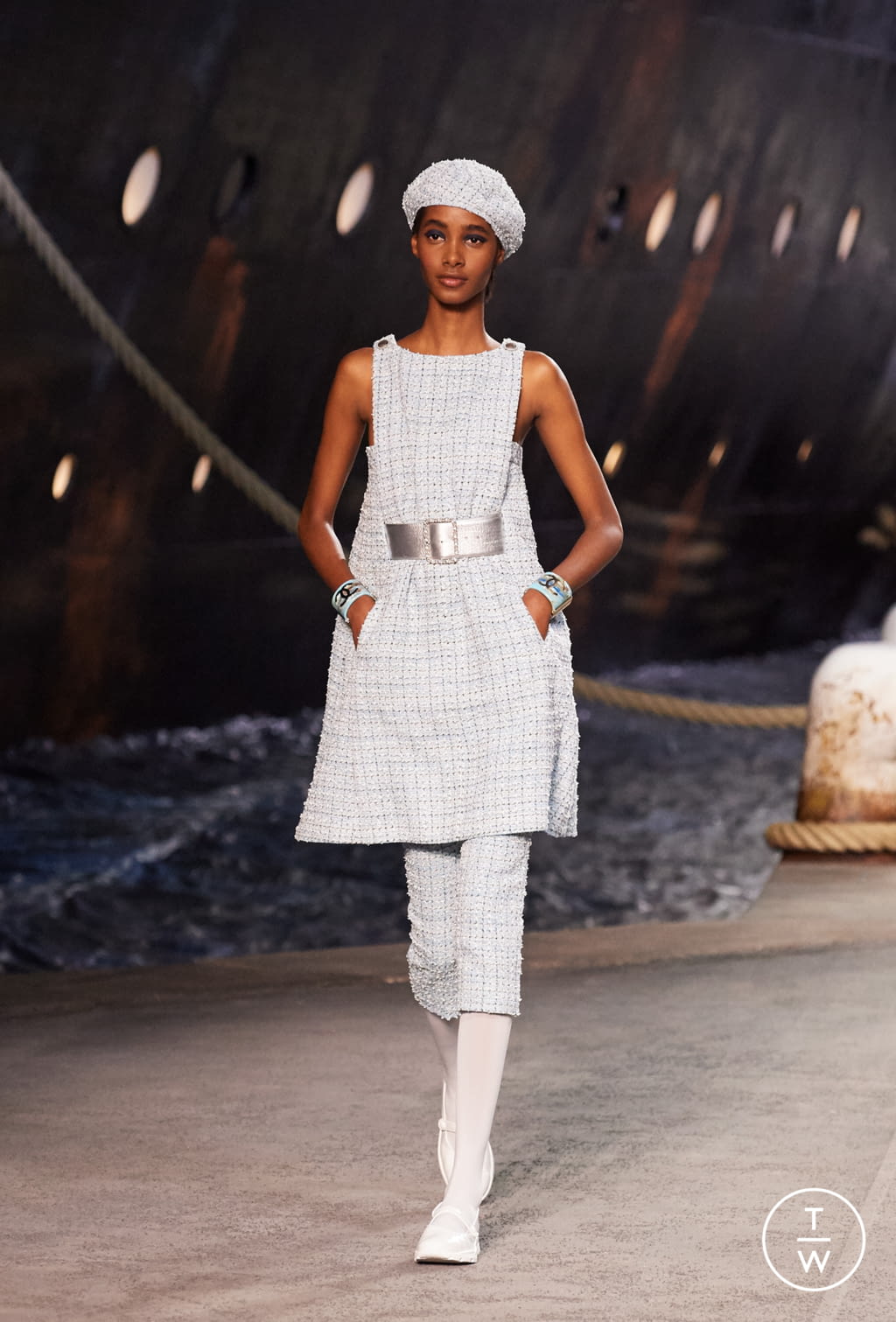 Fashion Week Paris Resort 2019 look 28 de la collection Chanel womenswear
