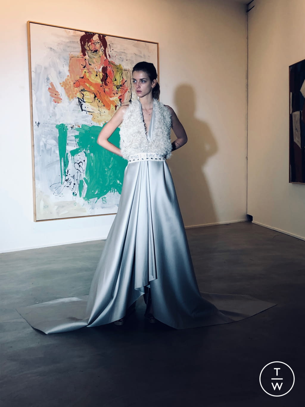 Fashion Week Paris Spring/Summer 2021 look 28 from the Aelis collection couture