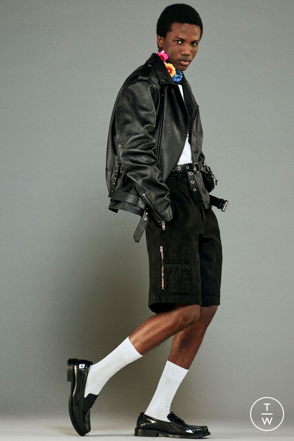 Fashion Week Milan Resort 2024 look 29 from the Moschino collection 男装