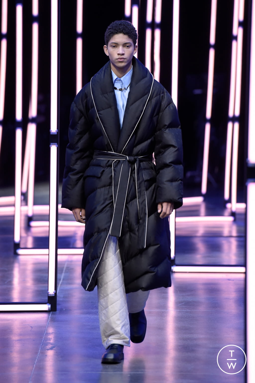 Fashion Week Milan Fall/Winter 2021 look 29 de la collection Fendi menswear