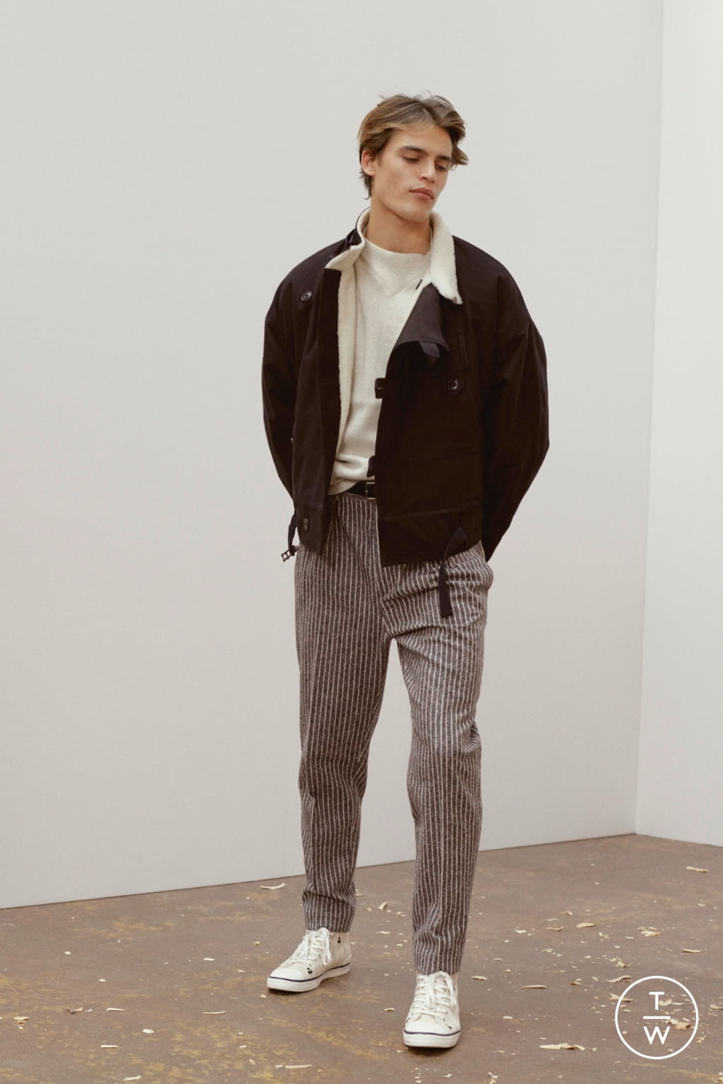 Fashion Week Paris Fall/Winter 2019 look 29 from the Isabel Marant collection menswear