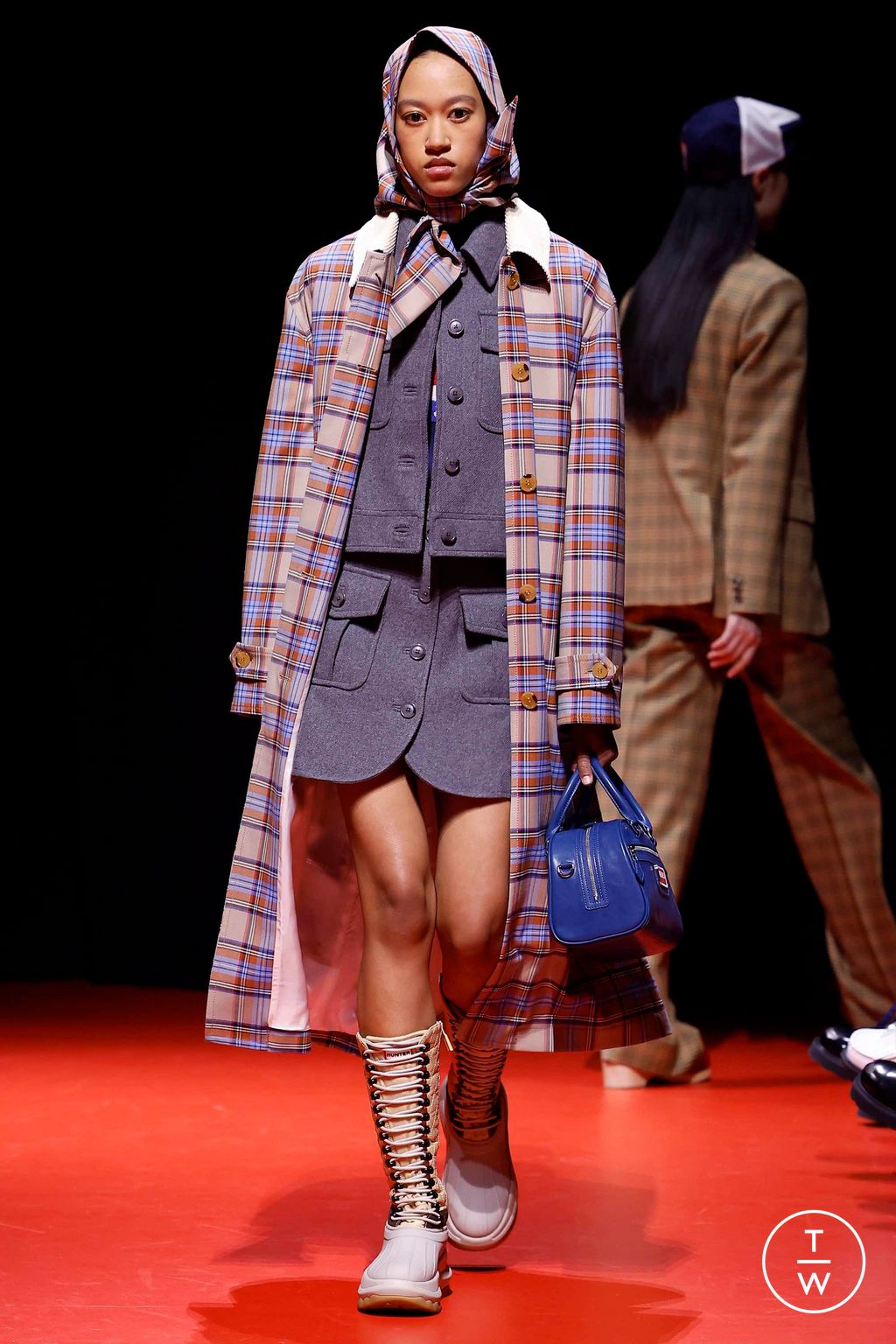 Fashion Week Paris Fall/Winter 2023 look 7 from the Kenzo collection 男装