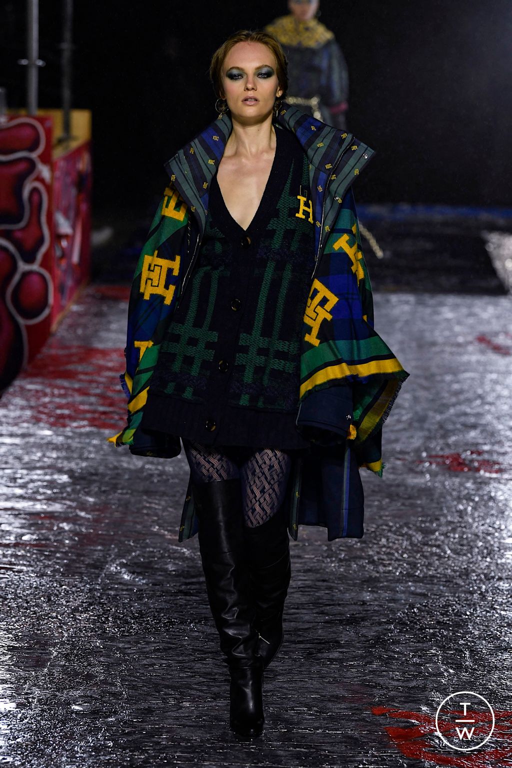Fashion Week New York Fall/Winter 2022 look 25 de la collection Tommy Hilfiger womenswear